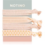 Notino Pastel Collection Hair elastics Elastice pentru par Orange 4 buc