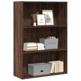 vidaXL Bibliotecă, stejar maro, 80x30x114 cm, lemn prelucrat