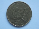 Moneda Italia 200 Lire 1980 FAO, Colectie Numismatica