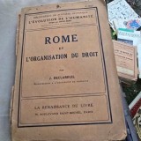 Rome et lorganisation du droit - J. Declareuil