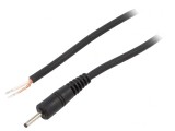 Cablu DC 2,35/0,7mm Negru 0,5m