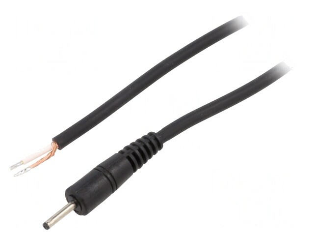 Cablu DC 2,35/0,7mm Negru 0,5m