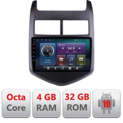 Navigatie Chevrolet Aveo 2010-2013 C-aveo10 Octa Core cu Android Radio Bluetooth Internet GPS WIFI 4+32GB CarStore Technology foto