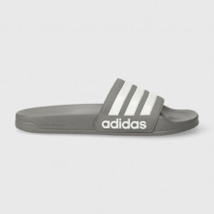 adidas Performance papuci Adilette bărbați, culoarea gri GY1891