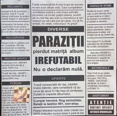 CD Parazitii Irefutabil