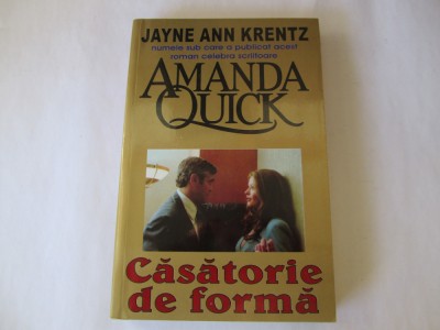 Amanda Quick - Casatorie de forma foto