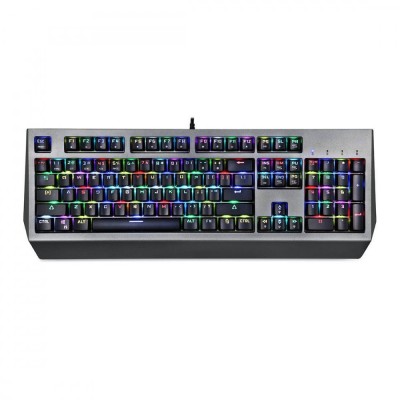 Tastatura Gaming Motospeed CK99, Iluminare RGB, Conexiune USB, Lungime cablu 1.6 m, Ergonomic foto