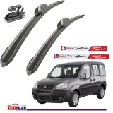 Stergatoare Parbriz Fiat Doblo I (2001-2010) TeamCar Flat, 550mm+500mm, Prindere U
