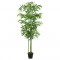vidaXL Arbore din bambus artificial 240 de frunze 80 cm verde