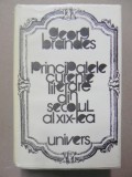 PRINCIPALELE CURENTE LITERARE DIN SECOLUL AL XIX-LEA - GEORG BRANDES BUCURESTI 1978