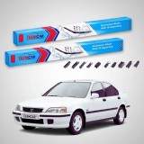 Cumpara ieftin Ștergătoare Honda Civic Gen VI (MA/MB) Liftback 5U 1994-2001 | Set Față Flat Premium &ndash; TeamCar&reg;