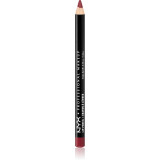 Cumpara ieftin NYX Professional Makeup Slim Lip Pencil creion de buze cu trasare precisă culoare 817 Hot Red 1 g