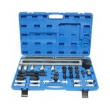 Trusa presa extractor injectoare diesel cu cilindru hidraulic 10T profesionala 38 piese Breckner Germany