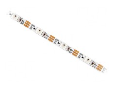 Bandă LED RGB Programabilă 5V 60 LED/m PCB Alb 4mm
