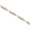 Bandă LED RGB Programabilă 5V 60 LED/m PCB Alb 4mm