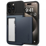 Spigen Husa Slim Armor Cs iPhone 15 Pro Max Metal Slate