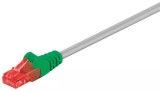 Cablu crossover UTP cat6 patch cord 3m gri Goobay