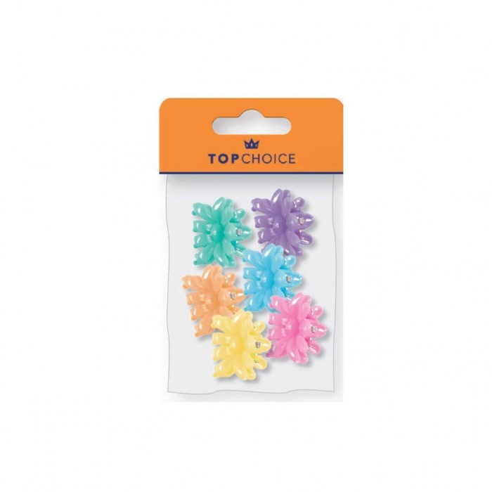 Set 6 Clestisori de par, pentru copii, Top Choice 25471