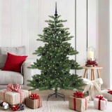 vidaXL Brad de Crăciun artificial cu ramuri articulare 150 cm PVC 3397654