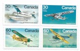 Canada (2) - Avioane canadiene - Avioane bush, 1982 - serie neobliterata, blocuri de 2