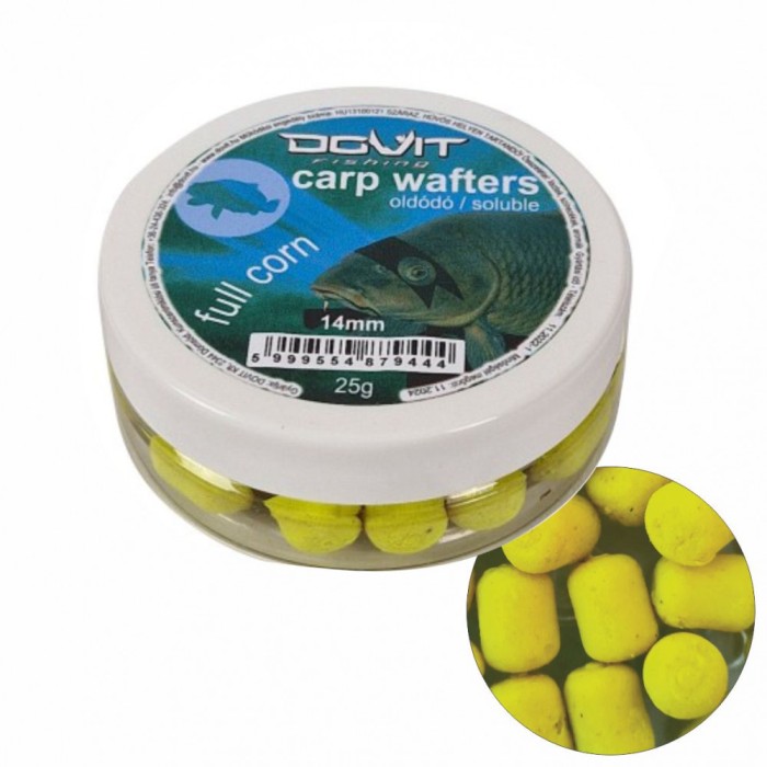 CARP WAFTERS DUMBELL 14MM &ndash; FULL CORN CARP