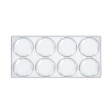 Cumpara ieftin Set 8 x Capace autoadezive, din silicon, transparente, 25 mm