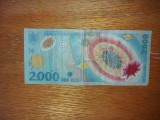 Bancnotă 2000 de lei, anul 1999
