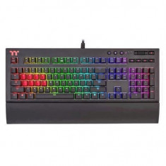 Tastatura mecanica Tt eSPORTS Premium X1 switch-uri gri RGB neagra foto