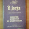 N. Iorga - Despre cronici și cronicari