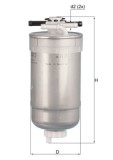 MAHLE KL 233/2 filtru combustibil