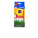 Creion color Lyra Groove slim 12 bucati/cutie, cu ascutitoare