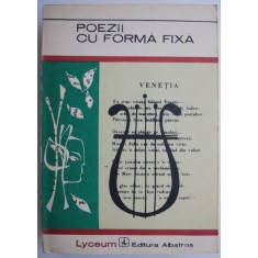 Poezii cu forma fixa