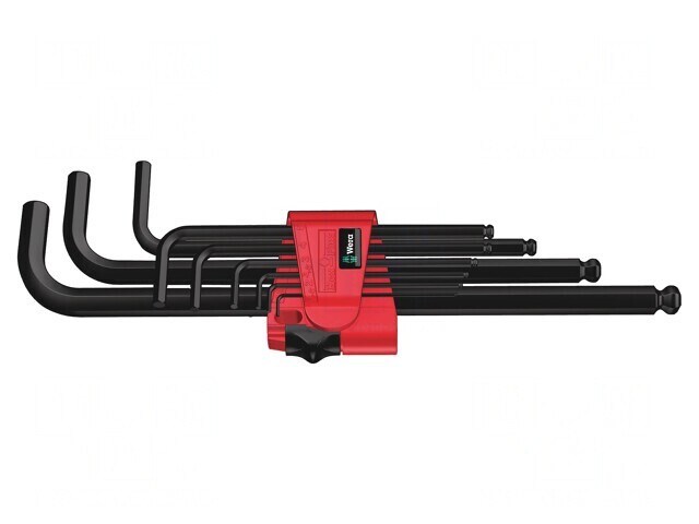 Set chei imbus Hex-Plus sferic 9 bucăți