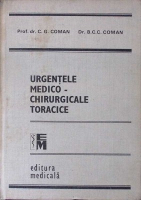 URGENTELE MEDICO-CHIRURGICALE TORACICE-C.G. COMAN, B.C.C. COMAN-280873 foto