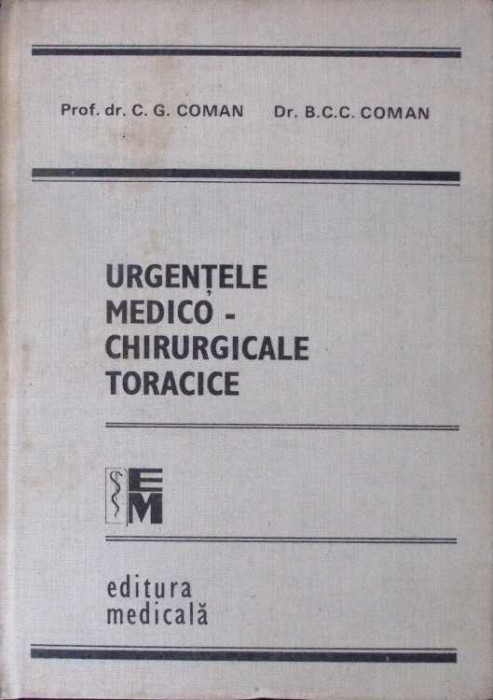 URGENTELE MEDICO-CHIRURGICALE TORACICE-C.G. COMAN, B.C.C. COMAN-280873