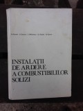 INSTALATII DE ARDERE A COMBUSTIBILILOR SOLIZI - N. PANOIU