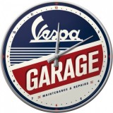 Ceas de perete - Vespa - Garage - &Oslash;31 cm