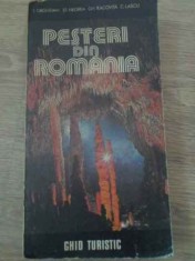 PESTERI DIN ROMANIA. GHID TURISTIC-T. ORGHIDAN, ST. NEGREA, GH. RACOVITA, C. LASCU-229194 foto