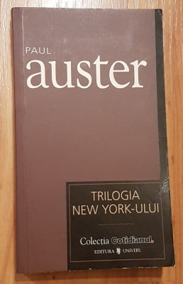 Trilogia New-York-ului de Paul Auster foto