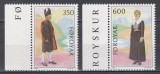 Feroe 1989 - Costume naționale, MNH