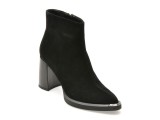Botine FLAVIA PASSINI negre, AC5995, din piele intoarsa