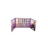 Paleta Farduri Pleoape, Makeup, Matte Shimmer, Purple, 35 Culori