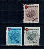 Rheinland-Pfalz 1949 - Crucea Rosie, serie neuzata incompleta