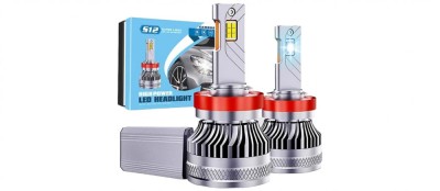 Becuri LED Auto H1 AutoREY&amp;reg; SUPER CSP, Iluminare 360&amp;deg; pentru fiecare bec! Cu cipuri CSP 6000K Alb Rece, 136W 30.000LM Canbus, fara eroare de bec ars foto