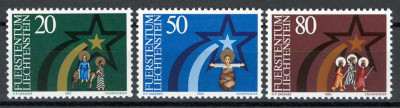 Liechtenstein 1983 831/33 MNH nestampilat - Craciun foto