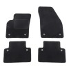 Set covorase auto mocheta Velor VOLVO S40 (MS/MW), 10.2003-05.2012, negru,