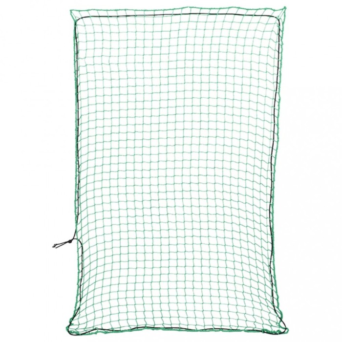 vidaXL Plasă de remorcă cu funie elastică, verde, 2,2x1,5 m, PP
