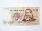 Rara! Chile 500 Pesos 1998 la cel mai mic pret
