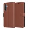 Husa Samsung Galaxy A36 5G Techsuit Leather Folio, maro