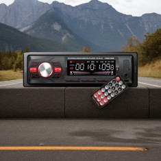 Radio MP3 Player Auto CD 164 Bluetooth, Ecran Multicolor, 4x50W RMS, USB/SD, Radio FM, Func?ii Loudness ?i Balans Stereo foto